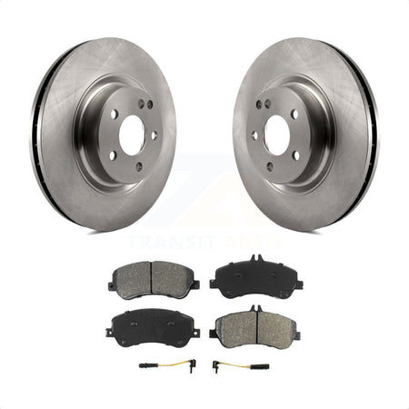 Front Disc Brake Rotors And Semi-Metallic Pads Kit For Mercedes-Benz GLK350 GLK250 K8S-100520 by Transit Auto