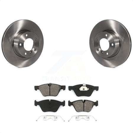 Front Disc Brake Rotors And Semi-Metallic Pads Kit For 2008 BMW 328xi To 08 07 K8S-100558 by Transit Auto