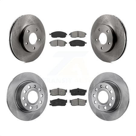 Front Rear Disc Brake Rotors And Semi-Metallic Pads Kit For Nissan Maxima Infiniti I30 INFINITI K8S-101136 by Transit Auto