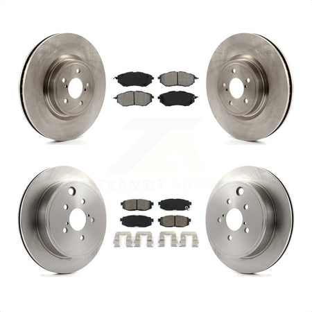 Front Rear Disc Brake Rotors And Semi-Metallic Pads Kit For Subaru Outback Legacy K8S-101264 by Transit Auto