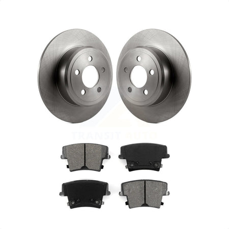 Rear Disc Brake Rotors And Semi-Metallic Pads Kit For Dodge Charger Chrysler 300 Challenger Magnum Avenger K8S-101667 by Transit Auto