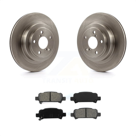 Rear Disc Brake Rotors And Semi-Metallic Pads Kit For Subaru Legacy K8S-101826 by Transit Auto