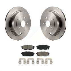 Rear Disc Brake Rotors And Semi-Metallic Pads Kit For Subaru Tribeca B9 K8S-101832