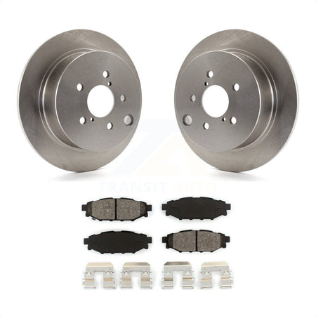 Rear Disc Brake Rotors And Semi-Metallic Pads Kit For Subaru Forester Impreza Crosstrek XV K8S-101951 by Transit Auto