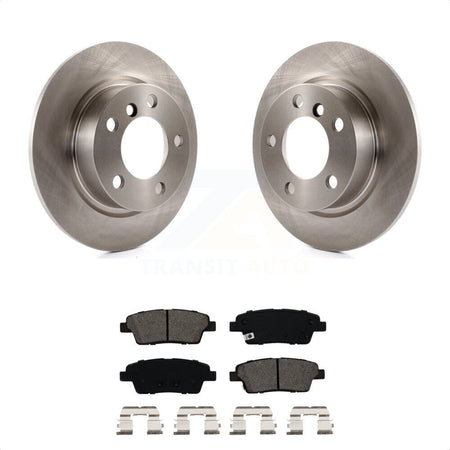 Rear Disc Brake Rotors And Semi-Metallic Pads Kit For Mini Cooper Countryman Paceman K8S-101952 by Transit Auto