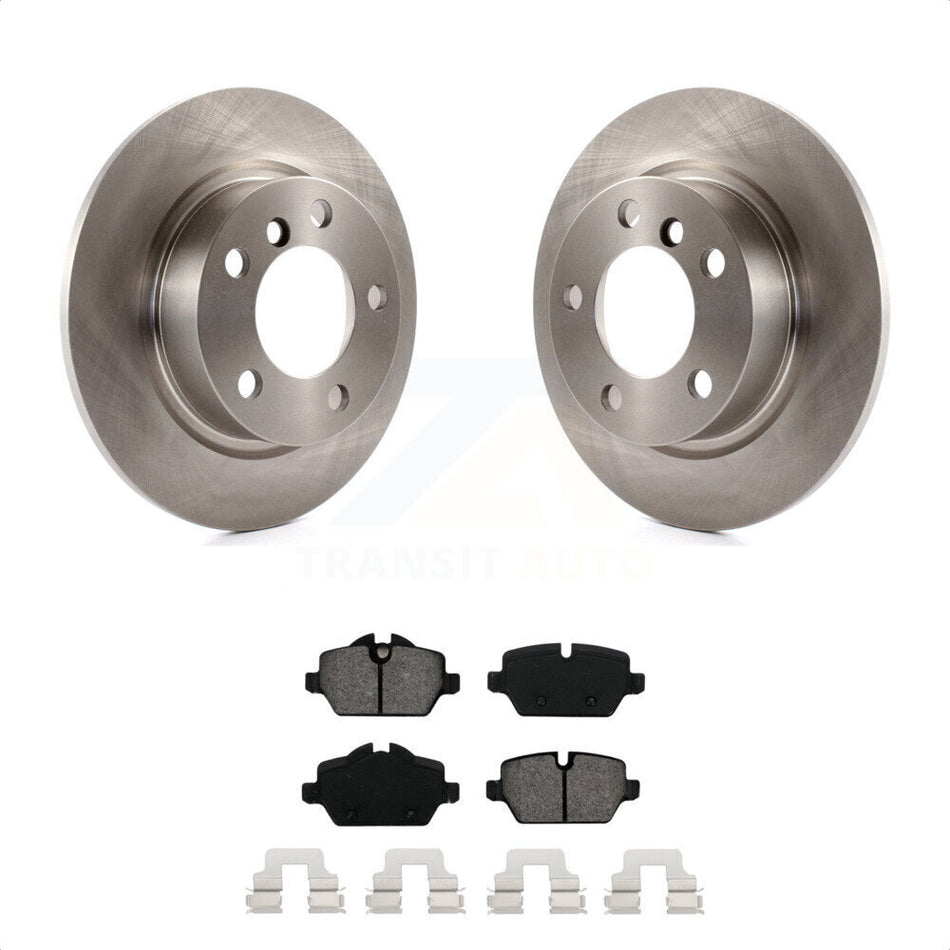 Rear Disc Brake Rotors And Semi-Metallic Pads Kit For Mini Cooper Countryman Paceman K8S-101953 by Transit Auto