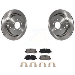 Rear Disc Brake Rotors And Semi-Metallic Pads Kit For Land Rover Range Sport LR4 LR3 K8S-102971