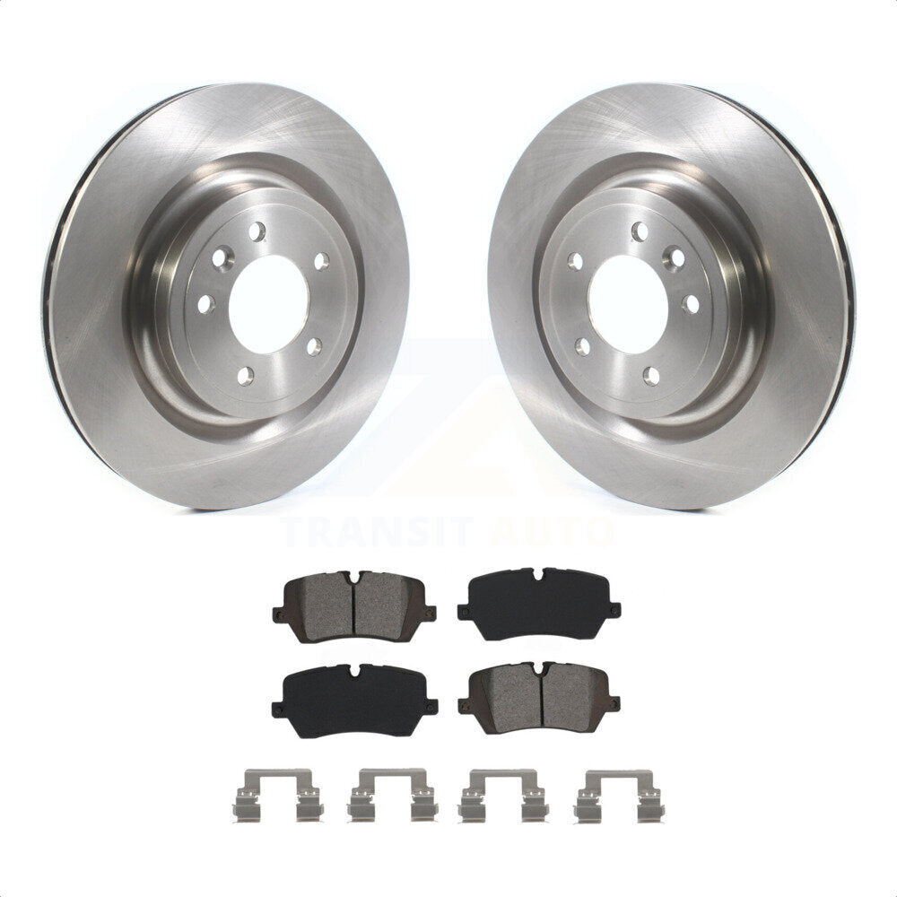 Rear Disc Brake Rotors And Semi-Metallic Pads Kit For Land Rover Range Sport Discovery K8S-102985 by Transit Auto