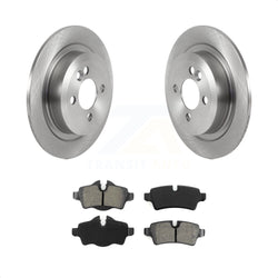 Rear Disc Brake Rotors And Semi-Metallic Pads Kit For Mini Cooper K8S-103560