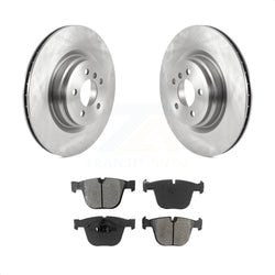 Rear Disc Brake Rotors And Semi-Metallic Pads Kit For BMW 750Li xDrive 750i 550i GT Alpina B7 760Li B7L ActiveHybrid 7 K8S-103562