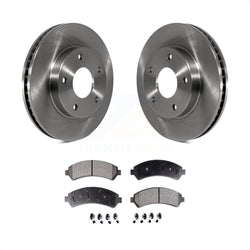 Front Disc Brake Rotors And Ceramic Pads Kit For Chevrolet S10 Blazer GMC Sonoma Jimmy Oldsmobile Bravada Isuzu Hombre K8T-100017