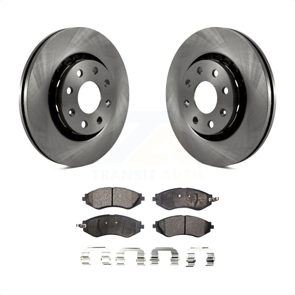 Front Disc Brake Rotors And Ceramic Pads Kit For Chevrolet Aveo Spark Aveo5 EV Pontiac G3 Daewoo Lanos Suzuki Wave Wave5 Swift+ K8T-100039 by Transit Auto