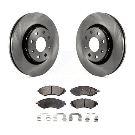 Front Disc Brake Rotors And Ceramic Pads Kit For Chevrolet Aveo Spark Aveo5 EV Pontiac G3 Daewoo Lanos Suzuki Wave Wave5 Swift+ K8T-100039 by Transit Auto