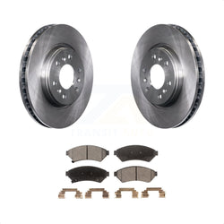 Front Disc Brake Rotors And Ceramic Pads Kit For Chevrolet Uplander Buick Terraza Pontiac Montana Saturn Relay K8T-100054