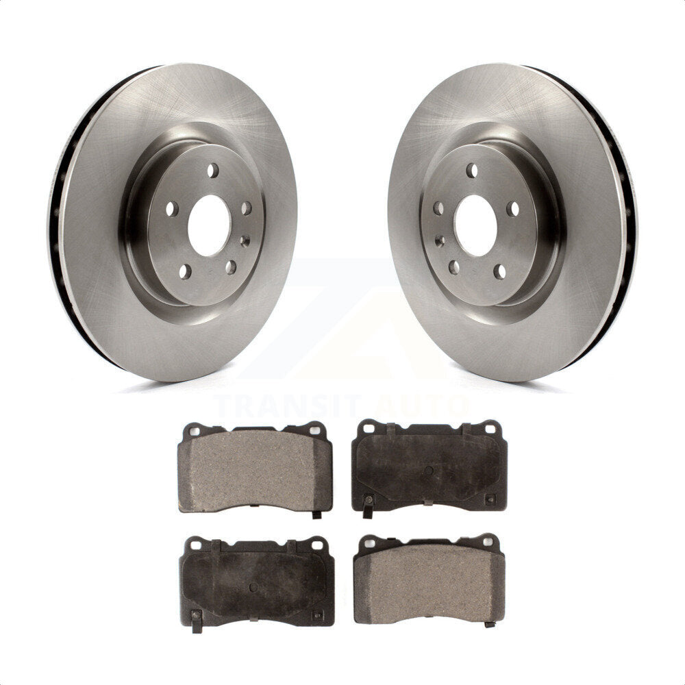 Front Disc Brake Rotors And Ceramic Pads Kit For Buick Regal Pontiac G8 K8T-100078 by Transit Auto