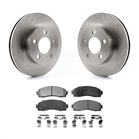 Front Disc Brake Rotors And Ceramic Pads Kit For Ford Ranger Mazda B4000 4WD K8T-100104 by Transit Auto