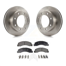 Front Disc Brake Rotors And Ceramic Pads Kit For Ford F-250 Super Duty F-350 Excursion K8T-100120