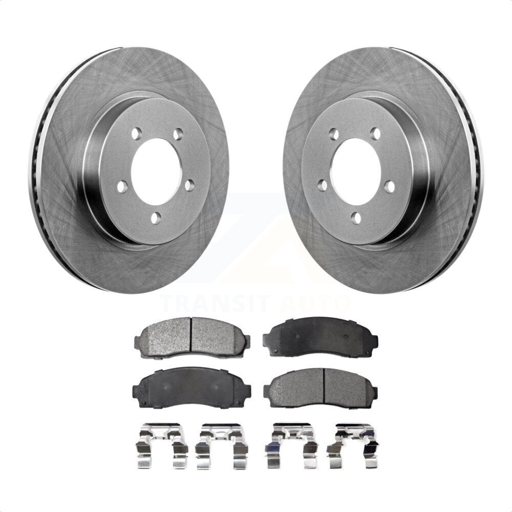 Front Disc Brake Rotors And Ceramic Pads Kit For Ford Explorer Mercury Mountaineer K8T-100124 by Transit Auto