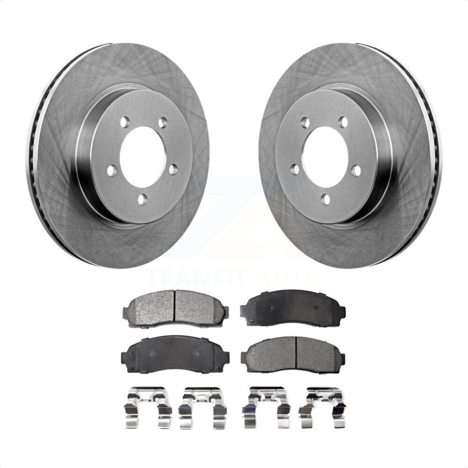 Front Disc Brake Rotors And Ceramic Pads Kit For Ford Explorer Mercury Mountaineer K8T-100124 by Transit Auto