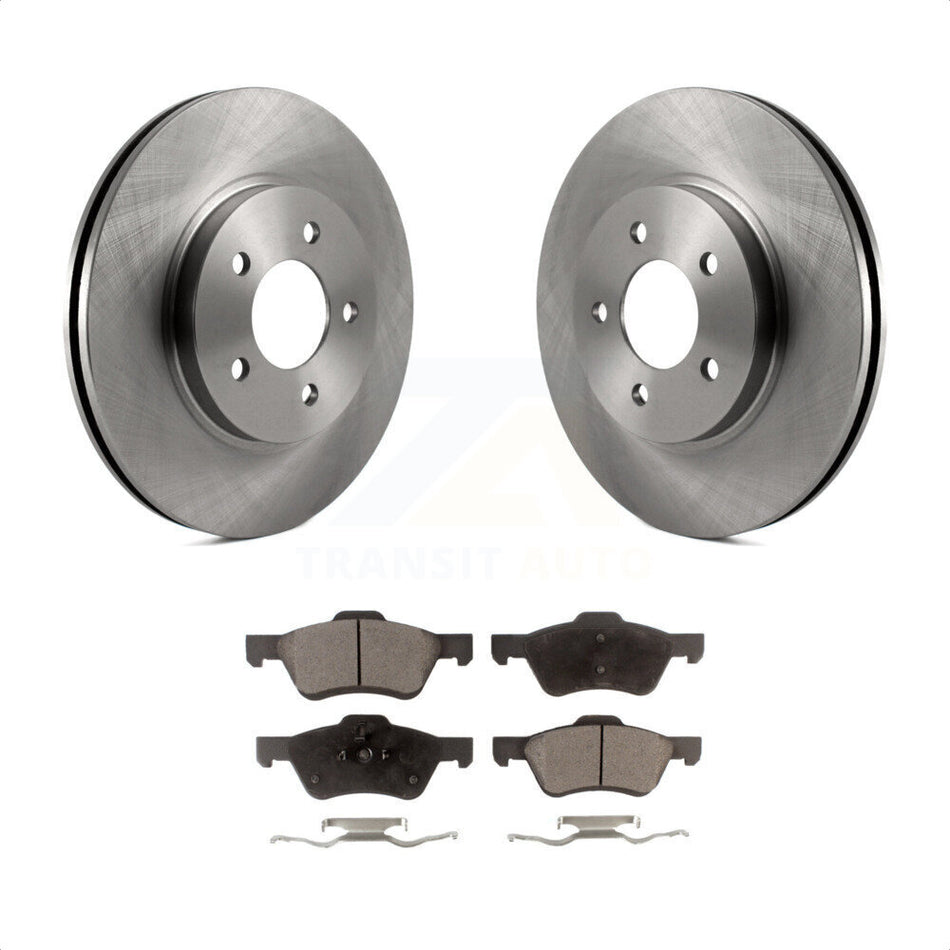 Front Disc Brake Rotors And Ceramic Pads Kit For Ford Escape Mercury Mariner K8T-100134 by Transit Auto