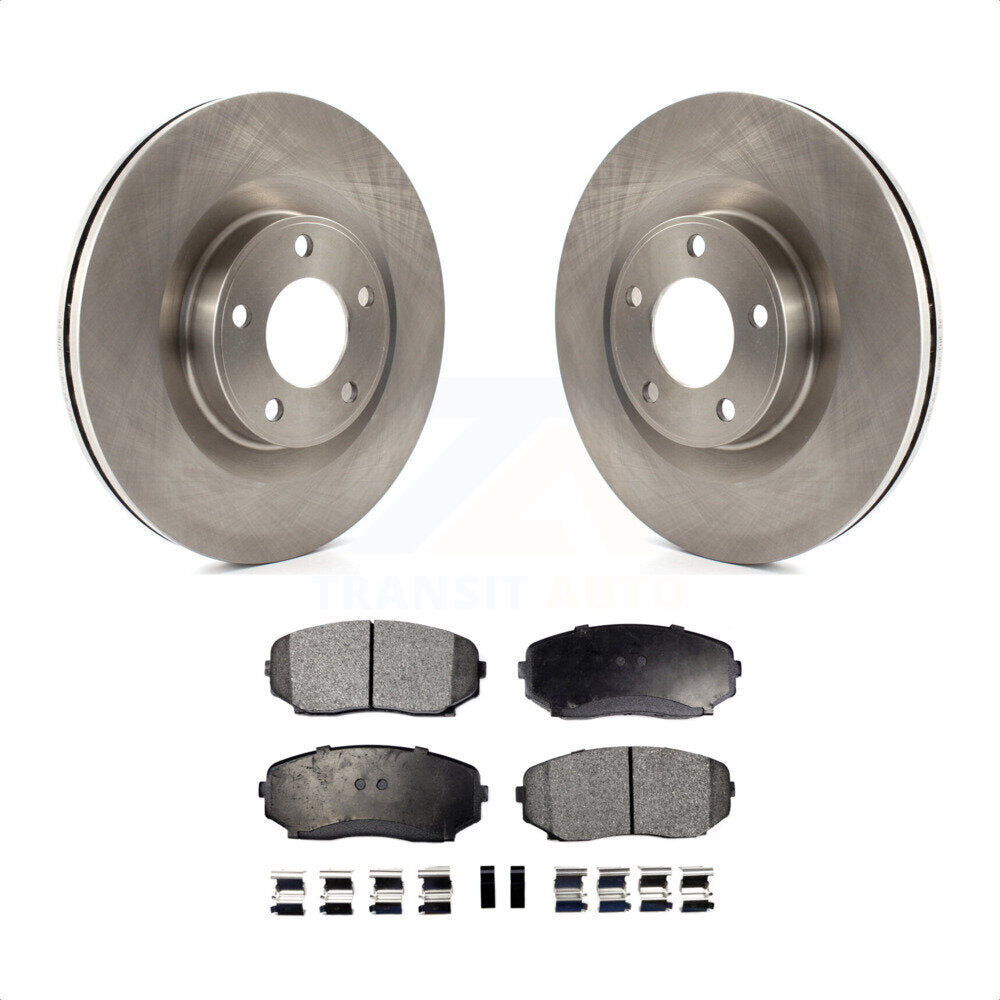 Front Disc Brake Rotors And Ceramic Pads Kit For Ford Edge Lincoln MKX K8T-100153 by Transit Auto