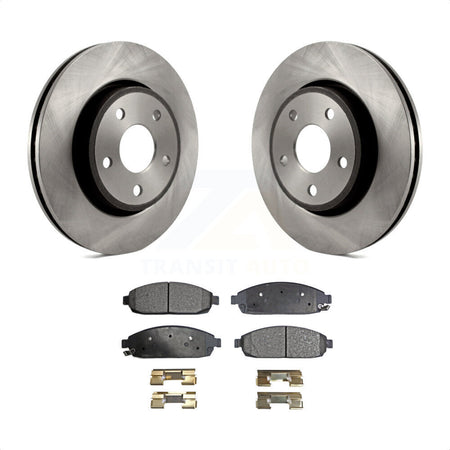 Front Disc Brake Rotors And Ceramic Pads Kit For Jeep Grand Cherokee Commander K8T-100223 by Transit Auto