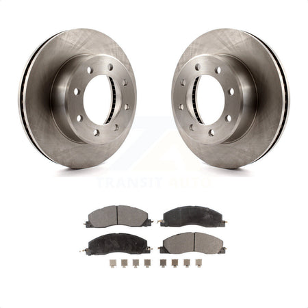 Front Disc Brake Rotors And Ceramic Pads Kit For Ram 2500 3500 1500 Dodge K8T-100235 by Transit Auto