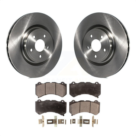 Front Disc Brake Rotors And Ceramic Pads Kit For Jeep Grand Cherokee Dodge Durango K8T-100242 by Transit Auto