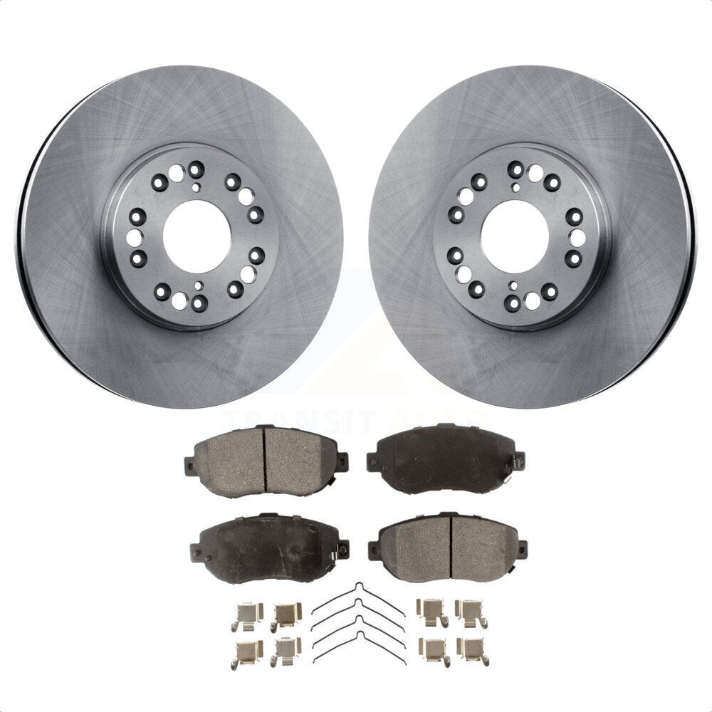 Front Disc Brake Rotors And Ceramic Pads Kit For Lexus GS300 SC430 IS300 GS400 GS430 K8T-100291 by Transit Auto