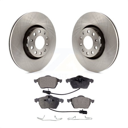 Front Disc Brake Rotors And Ceramic Pads Kit For Audi A4 Quattro A6 S4 S6 K8T-100358 by Transit Auto