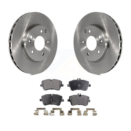 Front Disc Brake Rotors And Ceramic Pads Kit For Mercedes-Benz C230 C240 K8T-100398 by Transit Auto