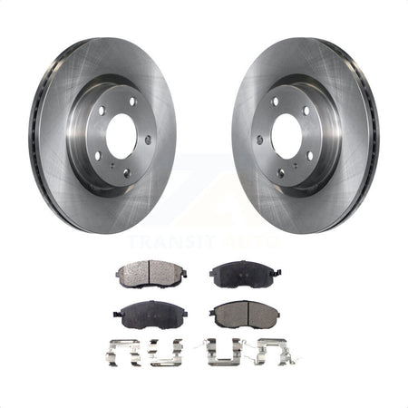 Front Disc Brake Rotors And Ceramic Pads Kit For Infiniti G35 Nissan 350Z INFINITI K8T-100401 by Transit Auto