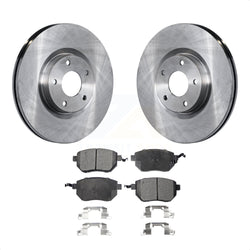 Front Disc Brake Rotors And Ceramic Pads Kit For Nissan Altima Murano Maxima Infiniti FX35 FX45 INFINITI K8T-100425