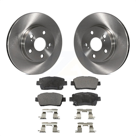 Front Disc Brake Rotors And Ceramic Pads Kit For 2004-2009 Toyota Prius K8T-100443 by Transit Auto