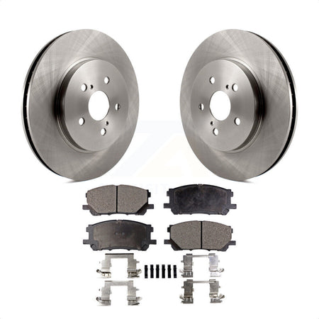 Front Disc Brake Rotors And Ceramic Pads Kit For Lexus Toyota Highlander RX350 RX330 RX400h K8T-100455 by Transit Auto