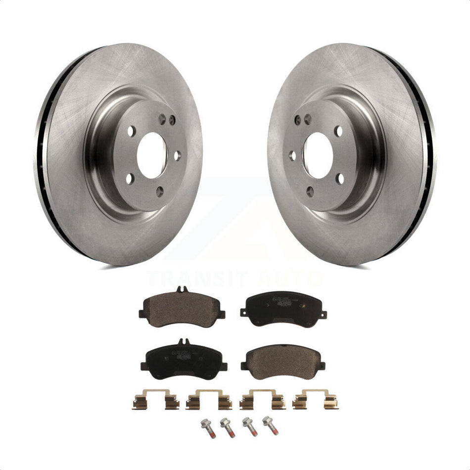 Front Disc Brake Rotors And Ceramic Pads Kit For Mercedes-Benz GLK350 GLK250 K8T-100528 by Transit Auto