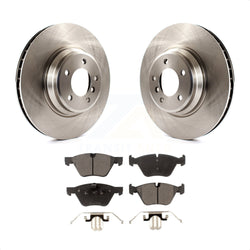 Front Disc Brake Rotors And Ceramic Pads Kit For 2007 BMW 335xi K8T-100568