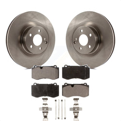 Front Disc Brake Rotors And Ceramic Pads Kit For Mercedes-Benz S550 SL550 CL550 S600 S400 S350 CL600 S450 K8T-100599