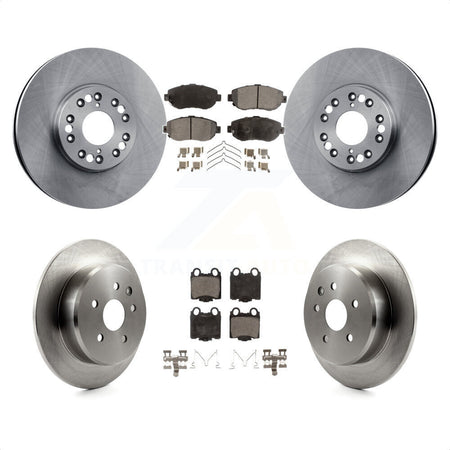 Front Rear Disc Brake Rotors And Ceramic Pads Kit For Lexus GS300 SC430 IS300 GS400 GS430 K8T-101118 by Transit Auto