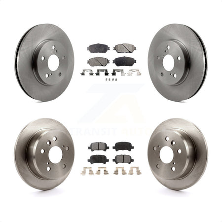 Front Rear Disc Brake Rotors And Ceramic Pads Kit For Toyota Camry Avalon Solara K8T-101208 by Transit Auto