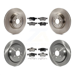 Front Rear Disc Brake Rotors And Ceramic Pads Kit For Mercedes-Benz ML350 GL450 GL550 GL350 ML550 GL320 K8T-101334