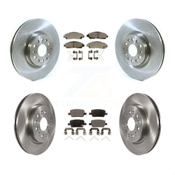 Front Rear Disc Brake Rotors And Ceramic Pads Kit For Cadillac XT5 Buick Enclave XT6 K8T-101619