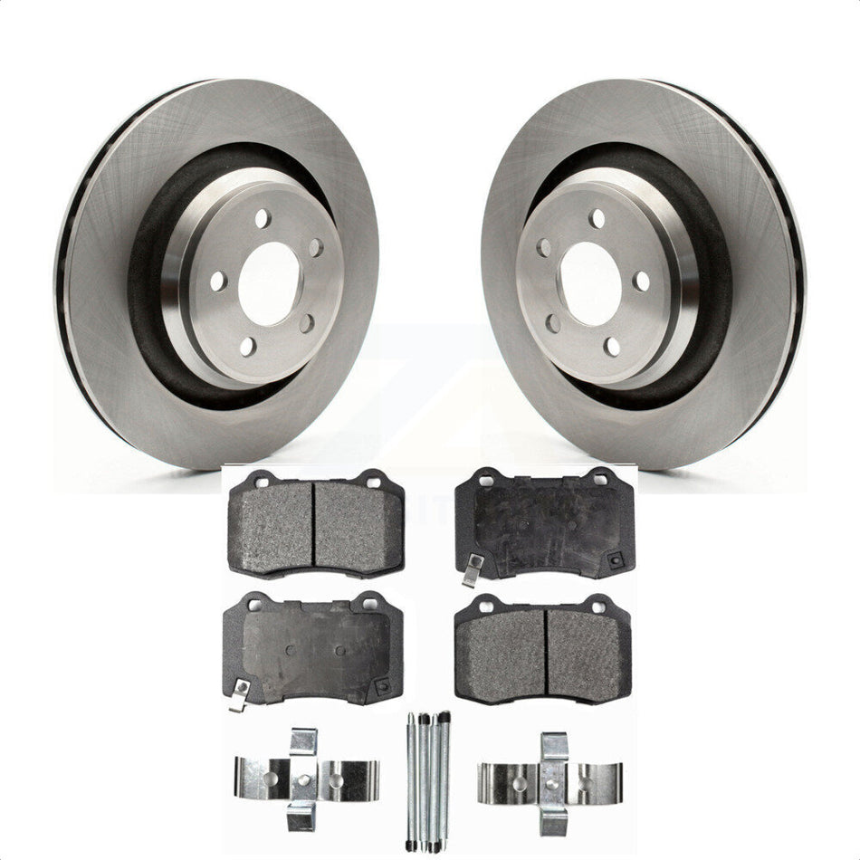 Rear Disc Brake Rotors And Ceramic Pads Kit For Dodge Charger Chrysler 300 Challenger Magnum K8T-101781 by Transit Auto