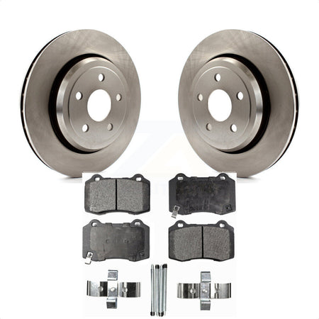 Rear Disc Brake Rotors And Ceramic Pads Kit For Jeep Grand Cherokee Dodge Durango K8T-101800 by Transit Auto