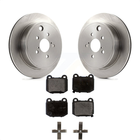 Rear Disc Brake Rotors And Ceramic Pads Kit For Subaru BRZ K8T-102039 by Transit Auto