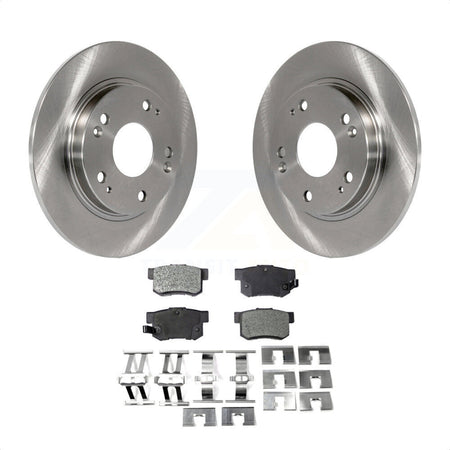 Rear Disc Brake Rotors And Ceramic Pads Kit For 2011-2015 Honda CR-Z K8T-102054 by Transit Auto