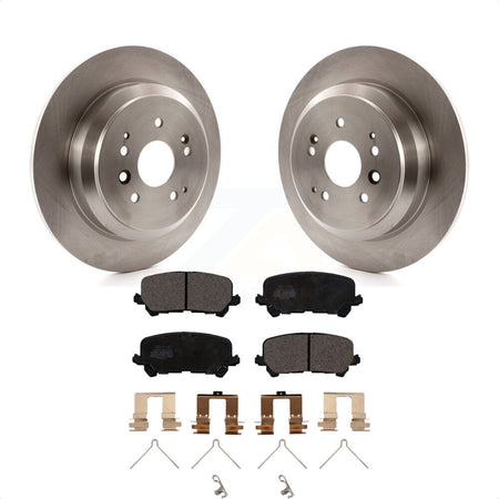 Rear Disc Brake Rotors And Ceramic Pads Kit For 2014-2016 Acura MDX K8T-102084 by Transit Auto