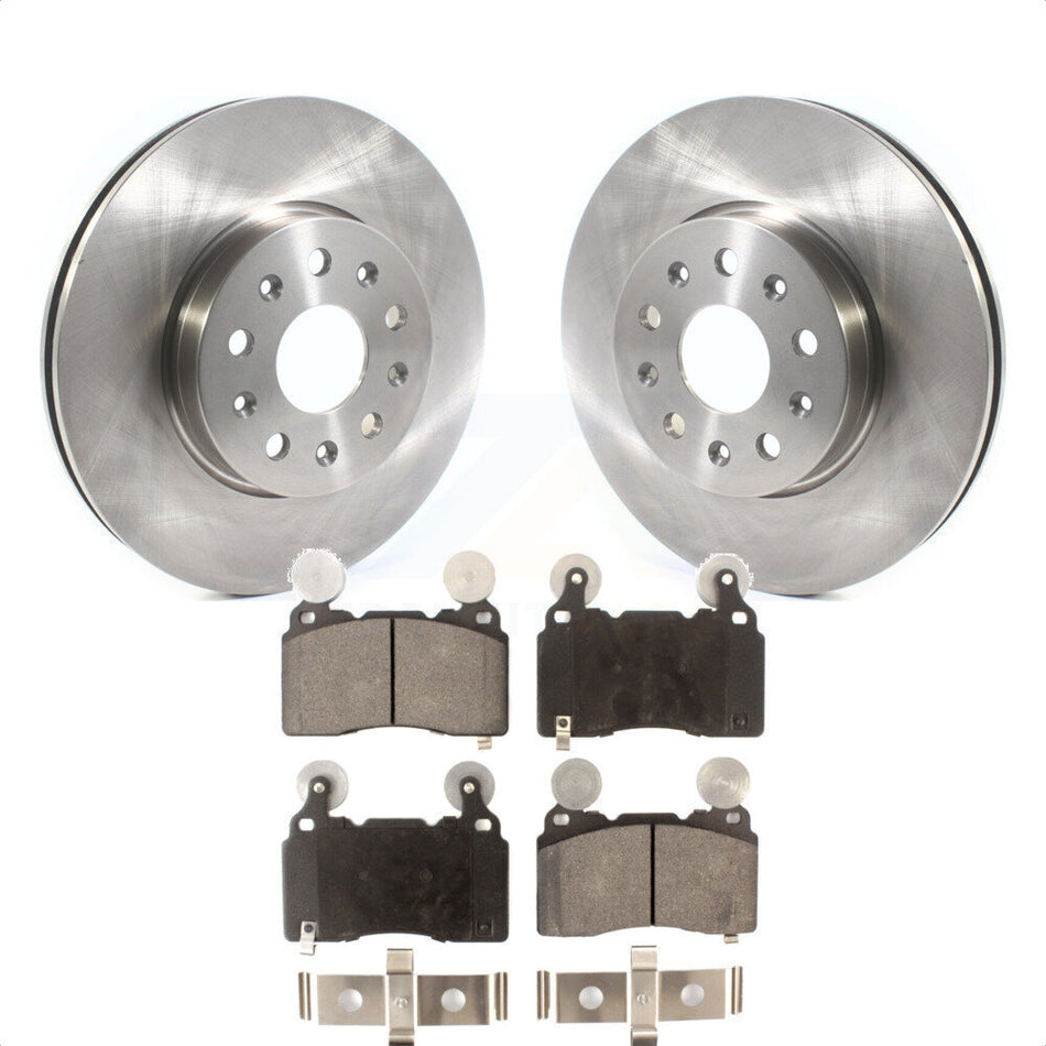 Front Disc Brake Rotors And Ceramic Pads Kit For Cadillac CTS Chevrolet Camaro K8T-103035 by Transit Auto