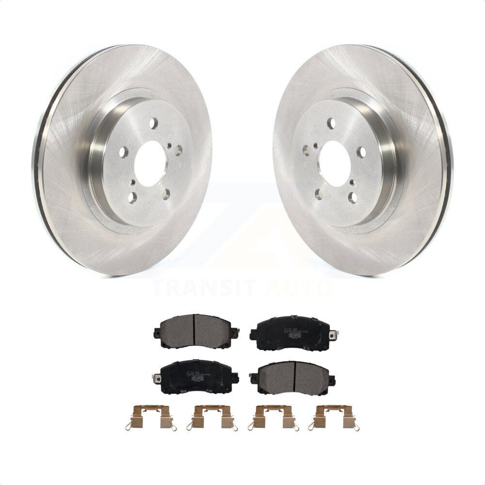 Front Disc Brake Rotors And Ceramic Pads Kit For Subaru Crosstrek Impreza K8T-103070 by Transit Auto