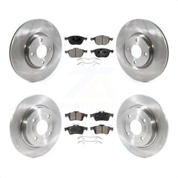 Front Rear Disc Brake Rotors And Ceramic Pads Kit For Ford EcoSport K8T-103093